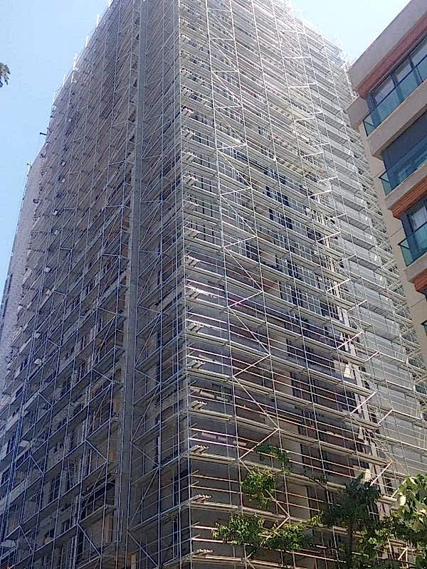 Güvenlikli iskele